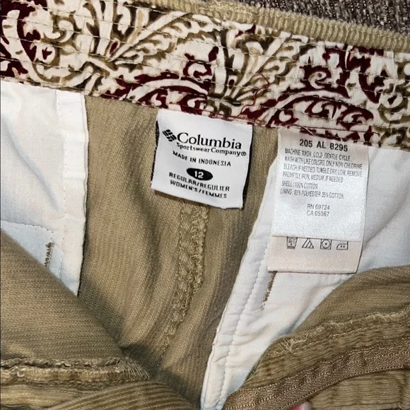 Women’s Columbia Tan Trousers for Everyday Comfort - Picture 3 of 6